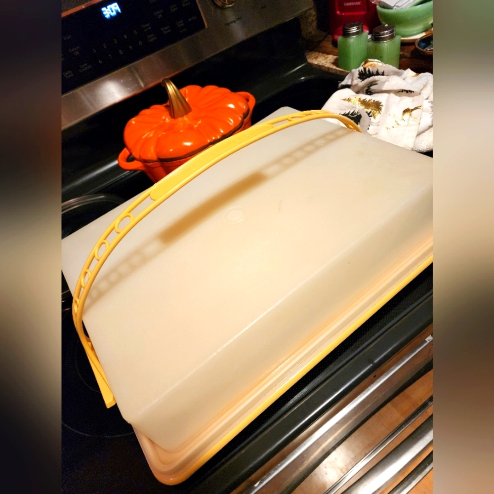 Vintage Tupperware Cake Keeper